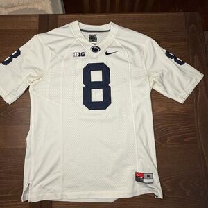 Penn State Nike Men's White Football Jersey
